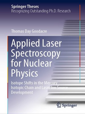 cover image of Applied Laser Spectroscopy for Nuclear Physics